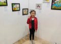 Bocah 9 Tahun Ini Pajang Lukisan Mimpinya di Artists–Art Fair Pekanbaru