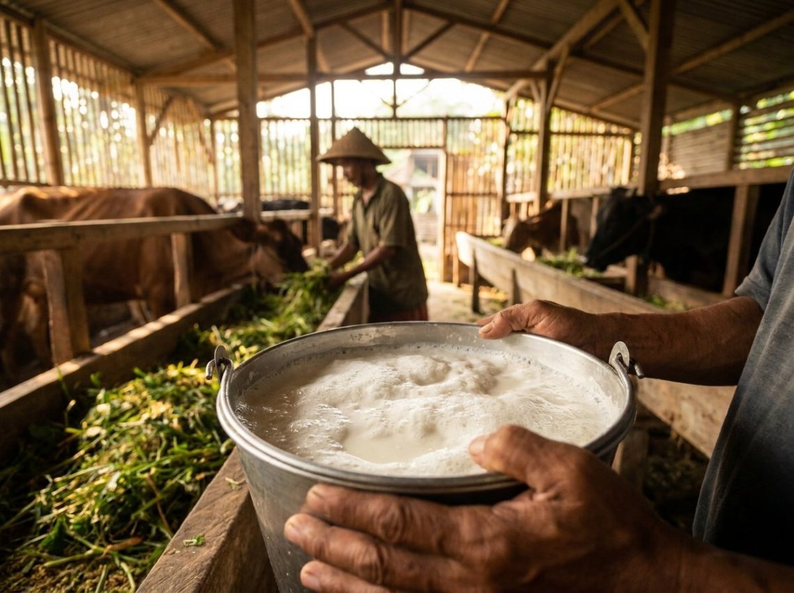 Produksi Susu Nasional Baru 1 Juta Ton, RI Masih Buruh 3 Juta Ton Lagi