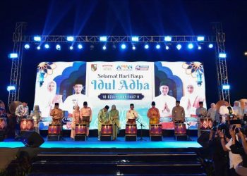 Ketua DPRD Pekanbaru Dampingi Wali Kota pada Pawai Gema Takbir Iduladha 1447 H