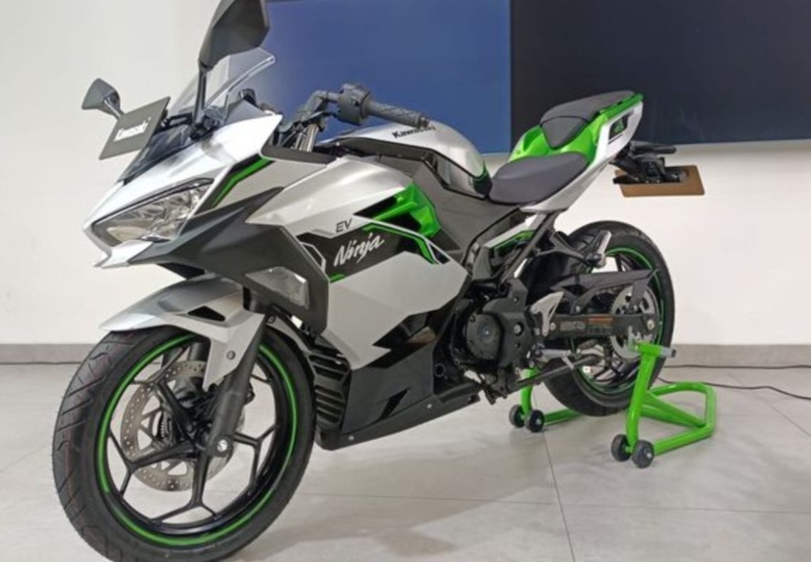 Ninja E-1, Sportbike Listrik Kawasaki dengan DNA Fairing Penuh