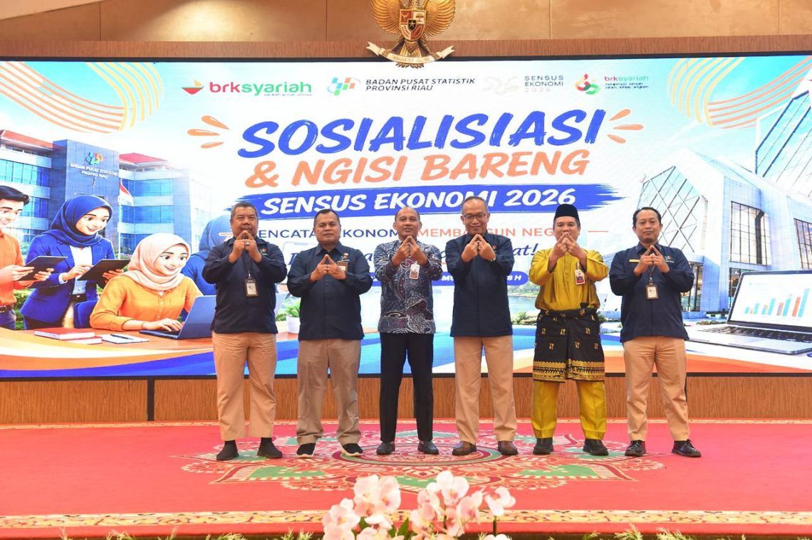 BRK Syariah Dukung Sensus Ekonomi 2026 untuk Perkuat Fondasi Perekonomian Riau