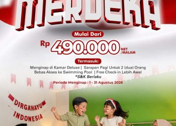 Semarakkan HUT Ke-81 RI, Saatnya Staycation Nyaman di KHAS Pekanbaru Hotel Mulai Rp490 Ribu