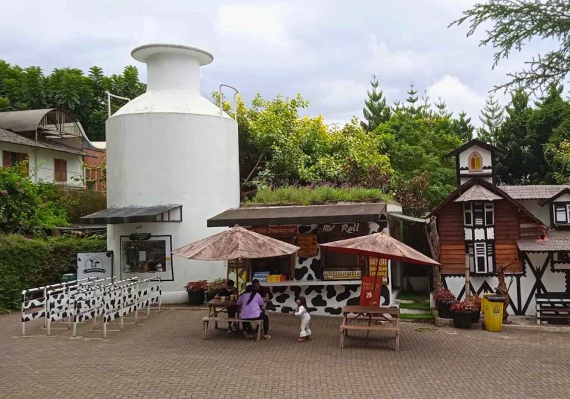 Wisata Bandung Farmhouse Susu Lembang, Tiket Rp35 Ribu, Nuansa Eropa