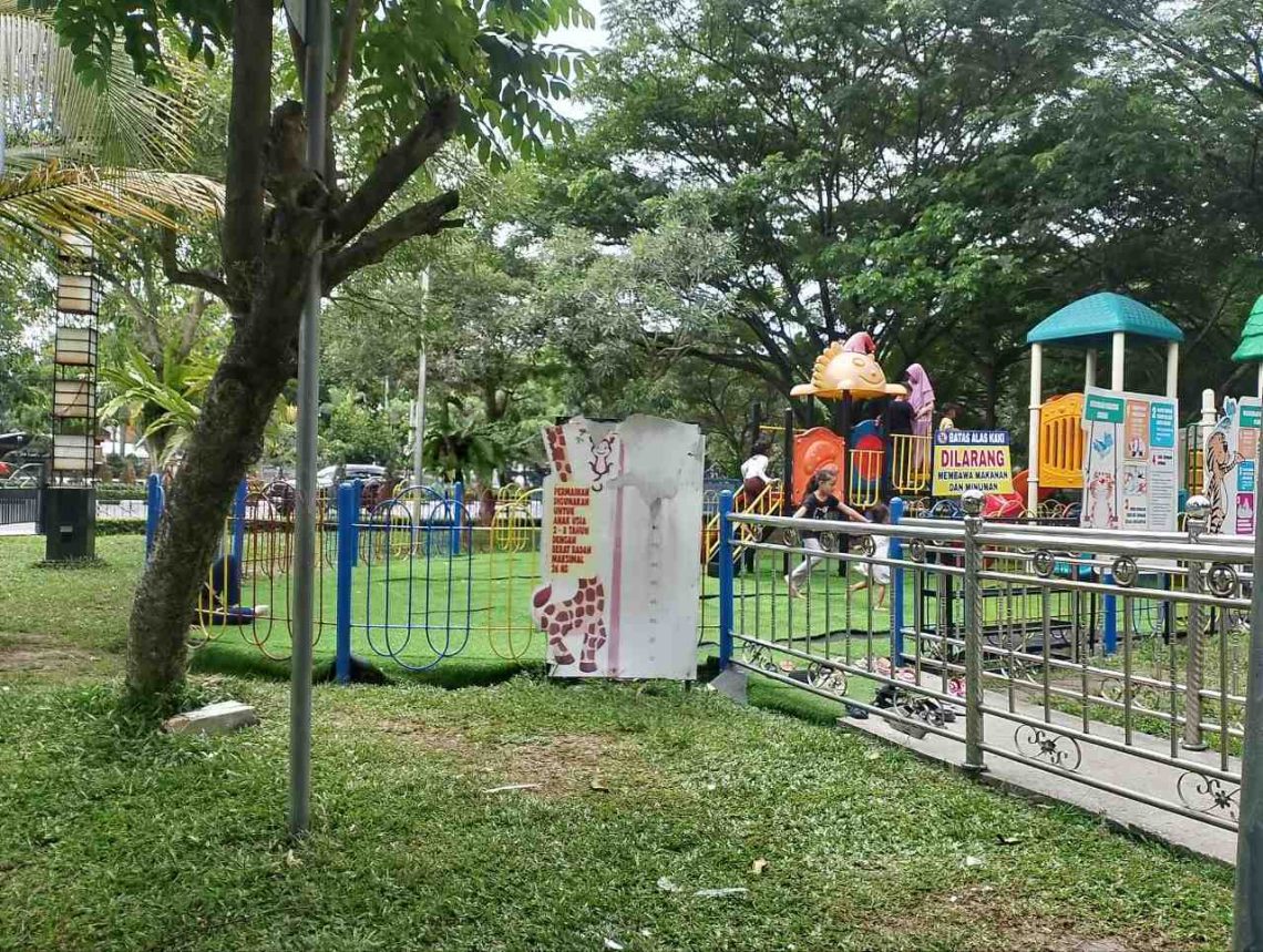 RTH Kaca Mayang Jadi Destinasi Wisata Alternatif Libur Sekolah