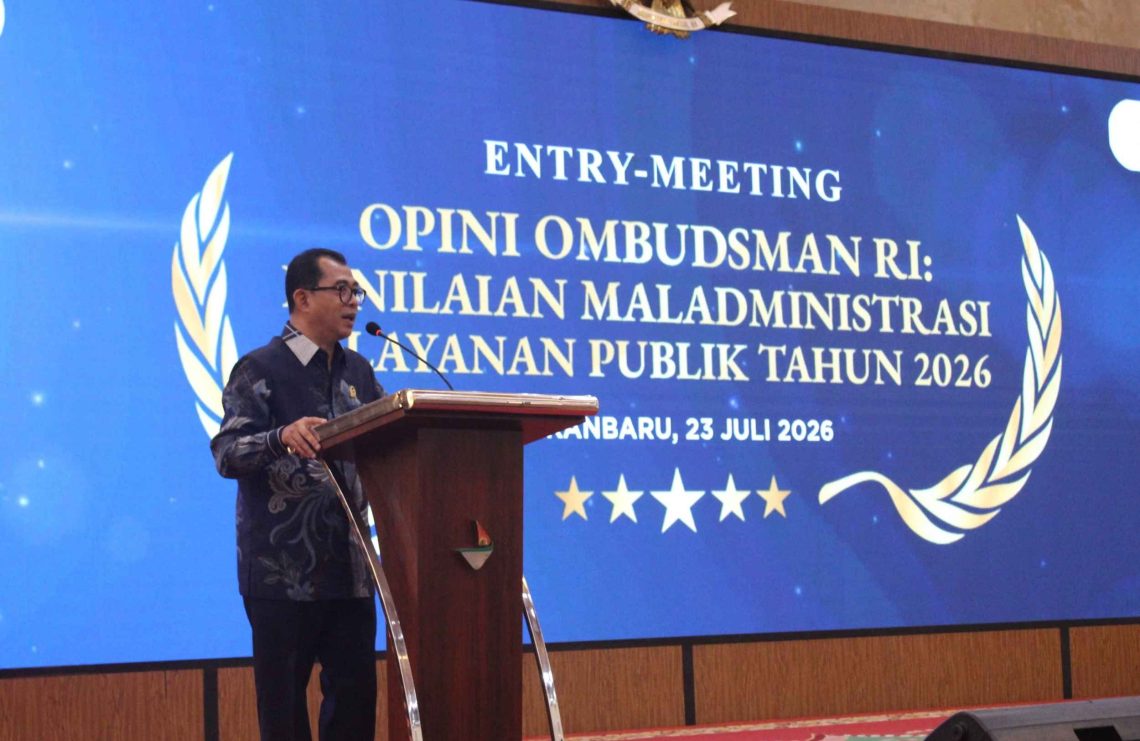 Tidak Ada Kompromi, Ombudsman Lakukan Penilaian Pelayanan Publik di Pemprov Riau