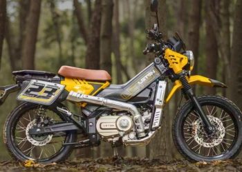 Leten LT190, Motor Bebek Adventure Mirip Honda CT125 dengan Transmisi Otomatis CVT