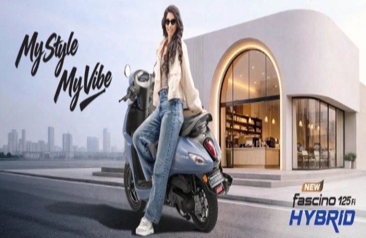 Yamaha Fascino 125 Fi Hybrid 2026, Skuter Teknologi Mild Hybrid Harganya Rp17 Jutaan