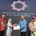 Direktur RAPP Mulia Nauli saat menerima penghargaan Industry Marketing Champion 2026 dalam ajang Indonesia Marketing Festival (IMF) 2026.