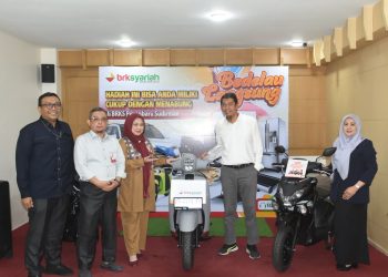 Hendak Belikan Motor untuk Anak, Arif Malah Bawa Pulang Yamaha Fazzio dari BRK Syariah