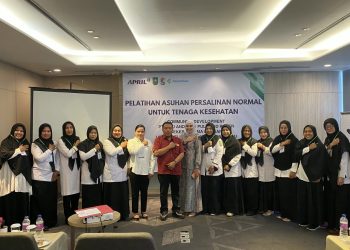 Pelatihan Asuhan Persalinan Normal (APN) bagi tenaga kesehatan di fasilitas pelayanan kesehatan tingkat pertama di Kabupaten Pelalawan.