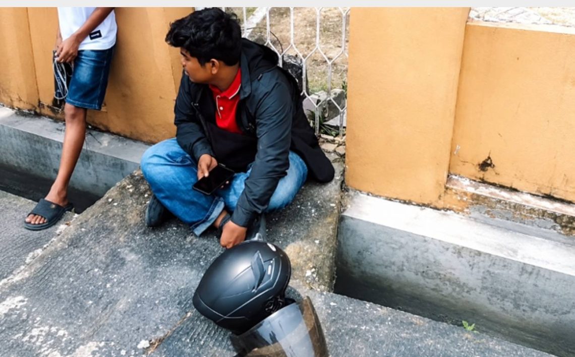 Motor Kurir J&T Digondol Maling di Marpoyan Damai, 50 Paket Ikut Raib