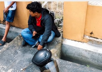 Motor Kurir J&T Digondol Maling di Marpoyan Damai, 50 Paket Ikut Raib