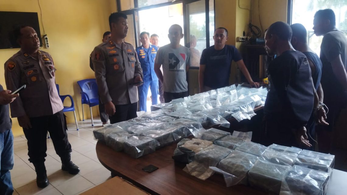 Polres Bengkalis Sita Kapal Motor dan Tiga Ponsel di Kasus Sabu 65 Kilogram