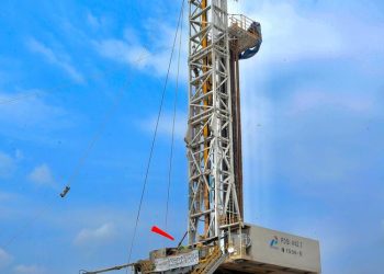 _Pengeboran eksplorasi Migas Non-Konvensional (MNK) di sumur Gulamo DET-1 di Wilayah Kerja Rokan, Riau menggunakan rig berkapasitas 1500 Horsepower (HP)