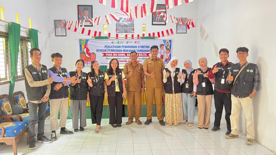Tekan Angka Stunting, Tim Kukerta UNRI Edukasi Warga Indragiri Hulu soal PMT