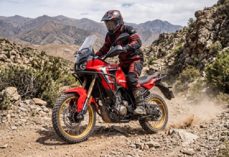 QJ Motor Tourino 250 DX, Motor dengan Mesin Satu Silinder DOHC Tangguh di Jalur Off Road