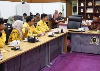 Anggota Komisi I DPRD Riau Andi Darma Taufik Terima Audiensi PD IPM Kota Pekanbaru