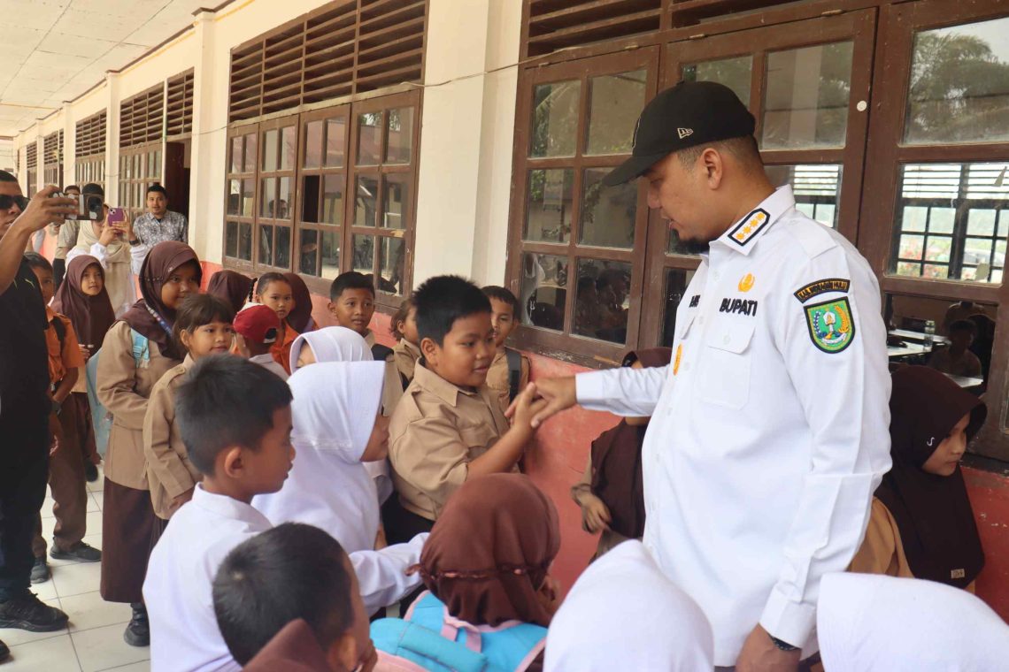 Pemkab Inhu Tinjau Sekolah 3T dan Infrastruktur di Batang Peranap