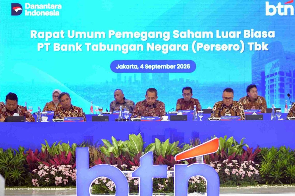 RUPSLB Tetapkan Lima Direksi Baru, BTN Perkuat Regenerasi dan Transformasi