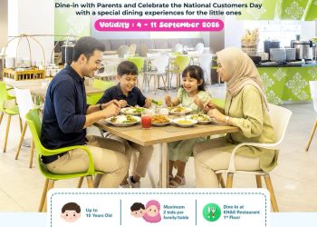 Sambut Hari Pelanggan Nasional, KHAS Pekanbaru Gelar Promo Kids Eat Free