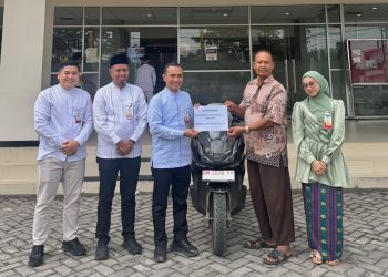 Bedelau Langsung BRK Syariah, Siswanto Bawa Pulang Honda ADV 160