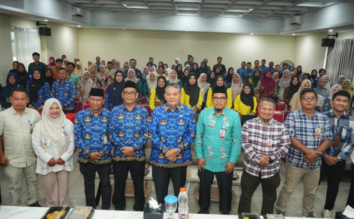 BRK Syariah Percepat Digitalisasi Keuangan 22 Puskesmas di Inhil