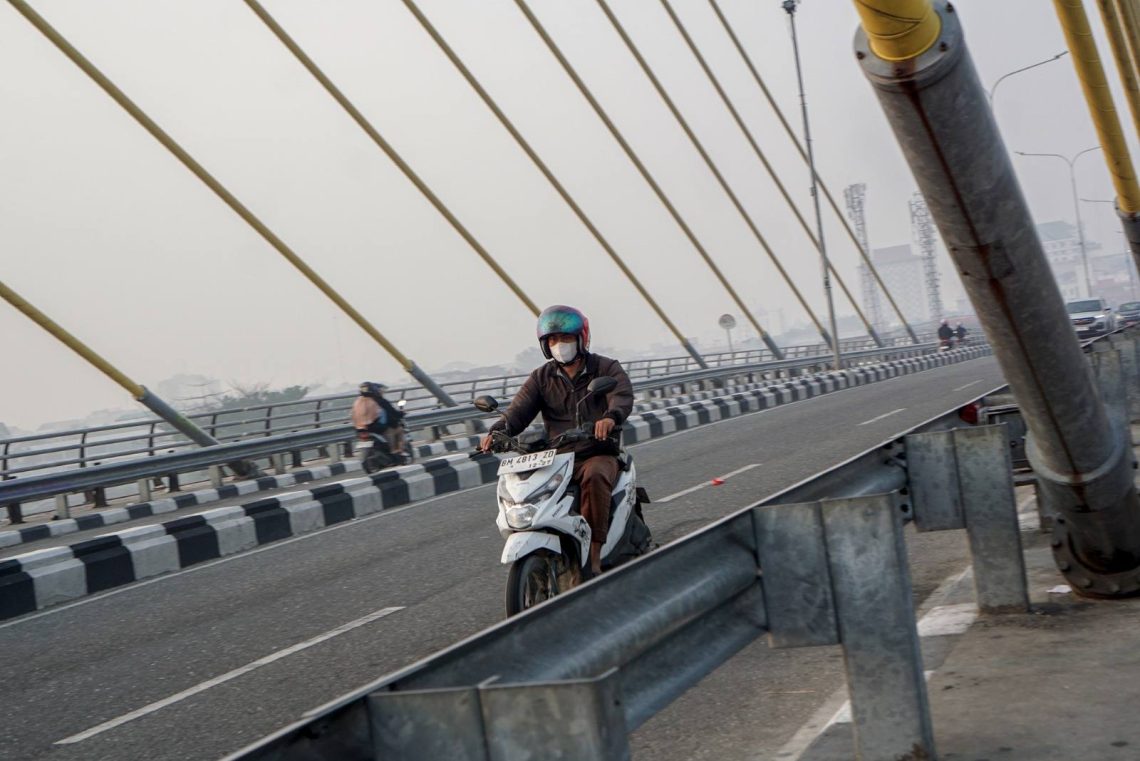 Kualitas Udara Pekanbaru Tidak Sehat, AQI 179 Pagi Ini