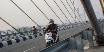 Kualitas Udara Pekanbaru Tidak Sehat, AQI 179 Pagi Ini