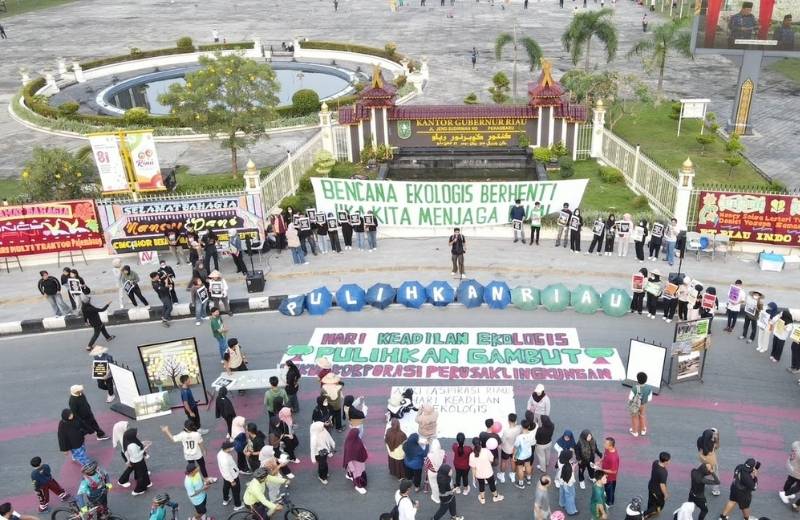 Karhutla Hampir 20 Ribu Hektare, Pemuda Riau Desak Cabut Izin Korporasi