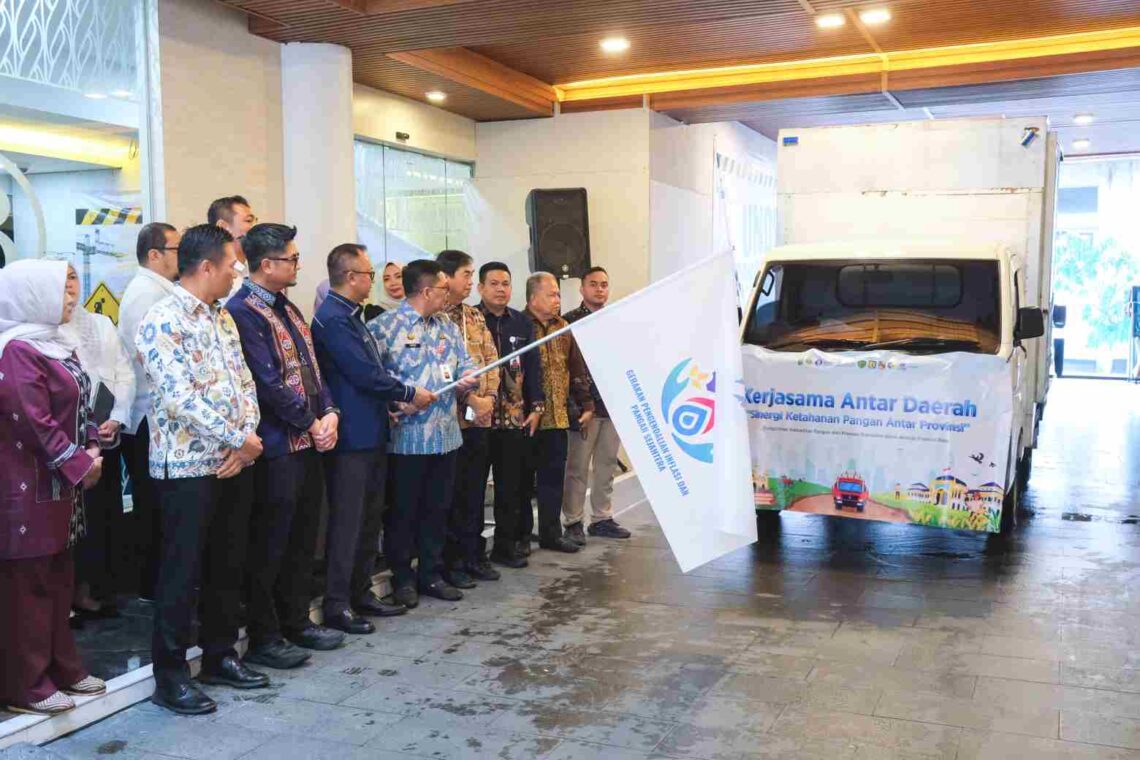Riau–Sumut Jalin Kemitraan Dagang Pangan, Transaksi Perdana 6 Ton Beras dan Cabai Merah