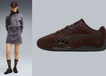 Sepatu Sneaker Puma Wanita Speedcat Croco Pakai Kulit Sapi 98,12%