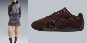 Sepatu Sneaker Puma Wanita Speedcat Croco Pakai Kulit Sapi 98,12%