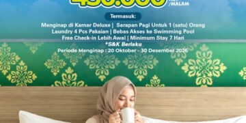 KHAS Pekanbaru Tawarkan Promo Long Stay, Tarif Kamar Mulai Rp430 Ribu per Malam