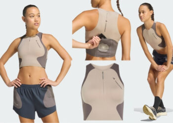 Material Elastis dan Zip Closure, Berukut Keunggulan Crop Top adidas Terbaru