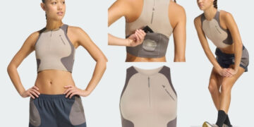 Material Elastis dan Zip Closure, Berukut Keunggulan Crop Top adidas Terbaru